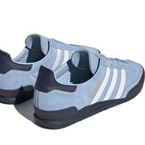 Adidas Originals Jeans Mens Leather Trainers White Green BB Free Del